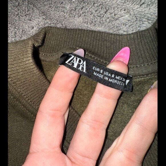 Zara Sweatshirt Jogger Set Small - Picture 6 of 7